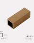 Gỗ Nhựa Awood AR50x50-Wood