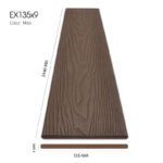 Gỗ Nhựa Ngoài Trời Exwood 3D EX135 Milo