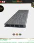 Sàn gỗ ngoài trời South Wood SW-D146H25-3D-Deep Grey