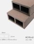 Lam Gỗ Nhựa Ngoài Trời TPWood HD90x40-Coffee
