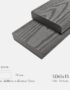 Lam Gỗ Nhựa Ngoài Trời TPWood SD65x15-Darkgrey