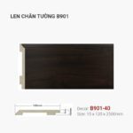 Len Chân Tường Nhựa Cao 120mm B901-40