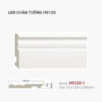 Len Chân Tường Nhựa Cao 120mm HS120-1