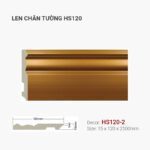 Len Chân Tường Nhựa Cao 120mm HS120-2
