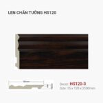 Len Chân Tường Nhựa Cao 120mm HS120-3