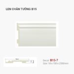 Len Chân Tường Nhựa Cao 150mm B15-7
