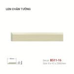 Len Chân Tường Nhựa Cao 43mm B511-16