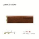 Len Chân Tường Nhựa Cao 70mm P7-26