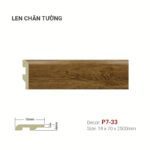 Len Chân Tường Nhựa Cao 70mm P7-33