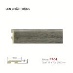 Len Chân Tường Nhựa Cao 70mm P7-34