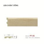 Len Chân Tường Nhựa Cao 70mm P7-35