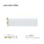 Len Chân Tường Nhựa Cao 70mm P7-7