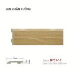 Len Chân Tường Nhựa Cao 78mm B701-13