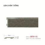 Len Chân Tường Nhựa Cao 78mm B701-15