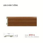 Len Chân Tường Nhựa Cao 78mm B701-6