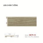 Len Chân Tường Nhựa Cao 79mm SK79-10