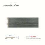 Len Chân Tường Nhựa Cao 79mm SK79-5