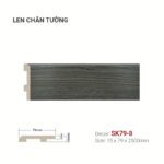Len Chân Tường Nhựa Cao 79mm SK79-8