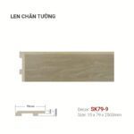 Len Chân Tường Nhựa Cao 79mm SK79-9