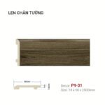 Len Chân Tường Nhựa Cao 90mm P9-31