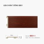 Len Chân Tường Nhựa Cao 95mm B801-1