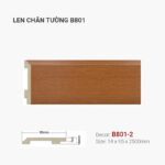 Len Chân Tường Nhựa Cao 95mm B801-2