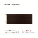 Len Chân Tường Nhựa Cao 95mm B801-3