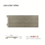 Len Chân Tường Nhựa Cao 95mm HL801-15
