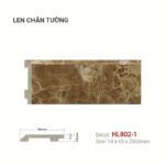 Len Chân Tường Nhựa Cao 95mm Giả Đá HL802-1