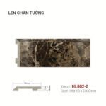 Len Chân Tường Nhựa Cao 95mm Giả Đá HL802-2