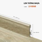 Len Chân Tường Nhựa Cao 80mm LV-8068