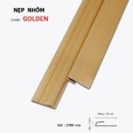 Nẹp Nhôm Kết Thúc 3mm PC Golden