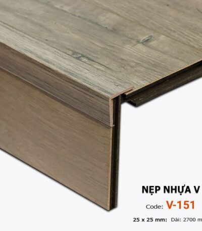 Nẹp Nhựa V25x25 V-151