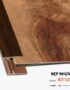 Nẹp Nhựa Kết Thúc Sàn Nhựa 5mm KT-132-5