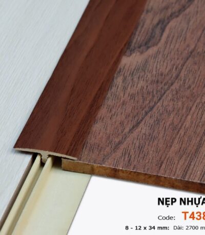 Nẹp Nhựa Nối Sàn Gỗ 8mm T438