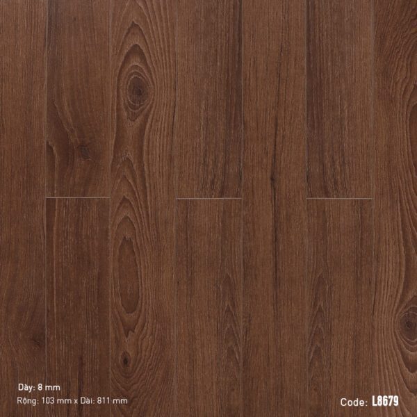 Sàn Gỗ Công Nghiệp Cao Cấp Cốt Đen Dream Lucky L8679