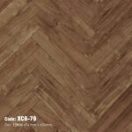 Sàn Gỗ Công Nghiệp Xương Cá Cao Cấp Cốt Đen XC6-79