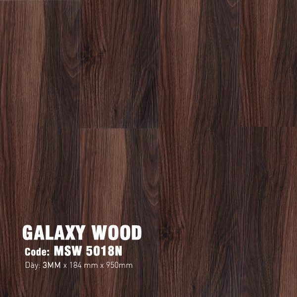 Sàn Nhựa Dán Keo Galaxy Giả Gỗ 3Mm Msw 5018N Sàn Nhựa Dán Keo Galaxy Giả Gỗ 3Mm Msw 5018N