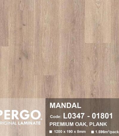 Sàn Gỗ Công Nghiệp Pergo Mandal 01801