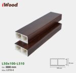 Lam Hộp Nhựa L50x100 Iwood L510-4