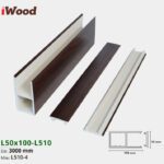 Lam Hộp Nhựa L50x100 Iwood L510-4