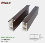Lam Hộp Nhựa L50x100 Iwood L510-4