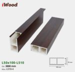 Lam Hộp Nhựa L50x100 Iwood L510-4