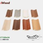 Nẹp Nhựa Cổ Trần Iwood CT100x24