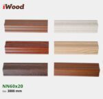 Nẹp Nhựa Nối Iwood NN60x20