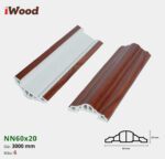 Nẹp Nhựa Nối Iwood NN60x20-6