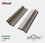 Nẹp Nhựa Nối Iwood NN60x20-9