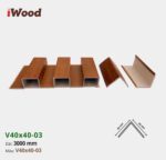 Nẹp Nhựa Iwood V40-3