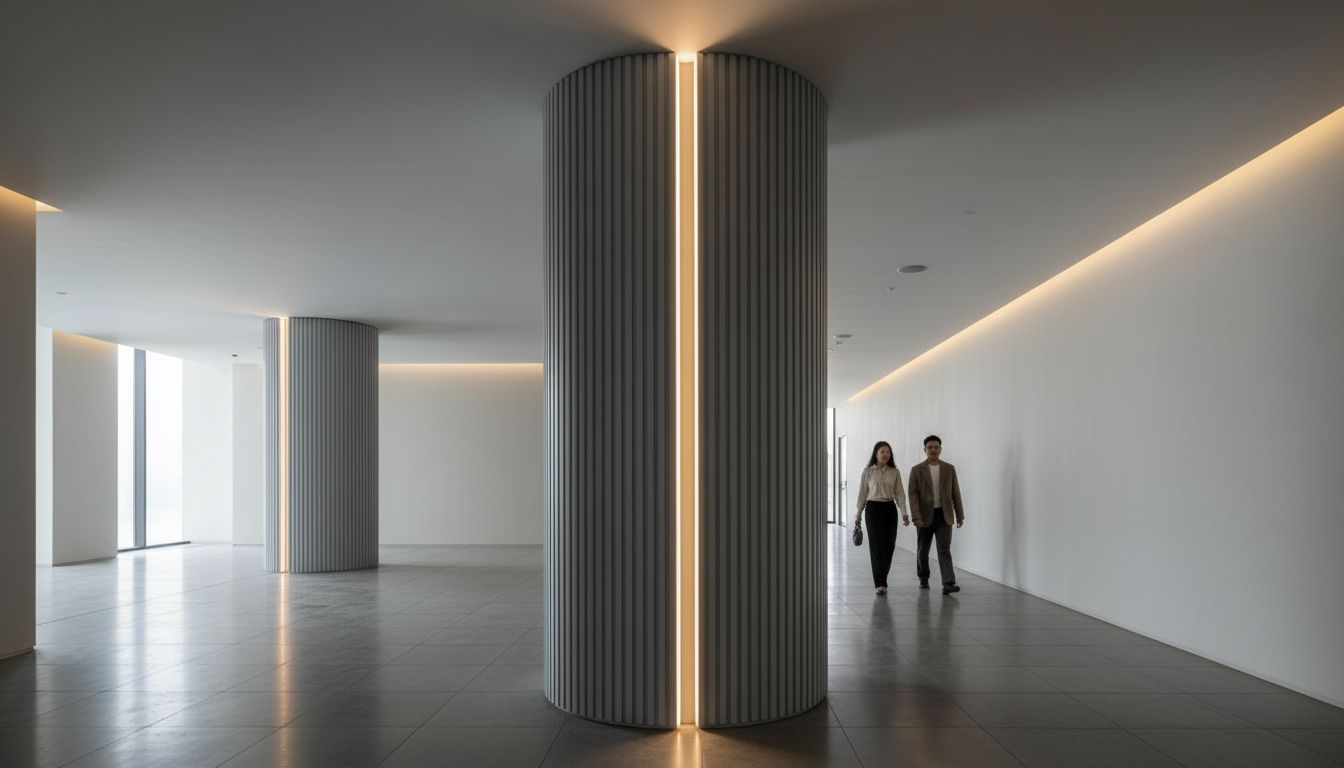 Biến 'Gai Mắt' Thành Điểm Nhấn: Tuyệt Chiêu Che Ống Điều Hòa, Hộp Kỹ Thuật Bằng Tấm Ốp Thẩm Mỹ - Minh Họa 5