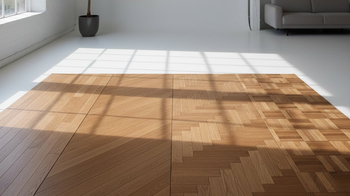 Nâng Tầm Không Gian Cũ: Bí Quyết Phối Hợp Sàn Gỗ Trong Cải Tạo Kiểu Lát Sàn Gỗ Thẳng, Xương Cá, Chéo